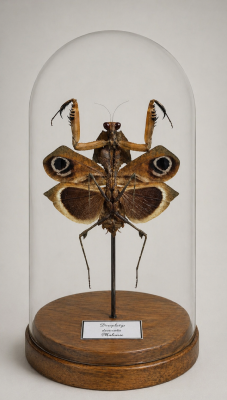 Globe Deroplatys desiccata femelle
