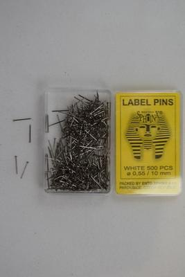Epingle camion argenté x 500 Pcs 10mm diamètre 0,55